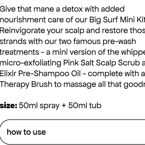 Bondi Boost Big Surf Scalp Hair Care Mini Kit - Picture 6 of 7